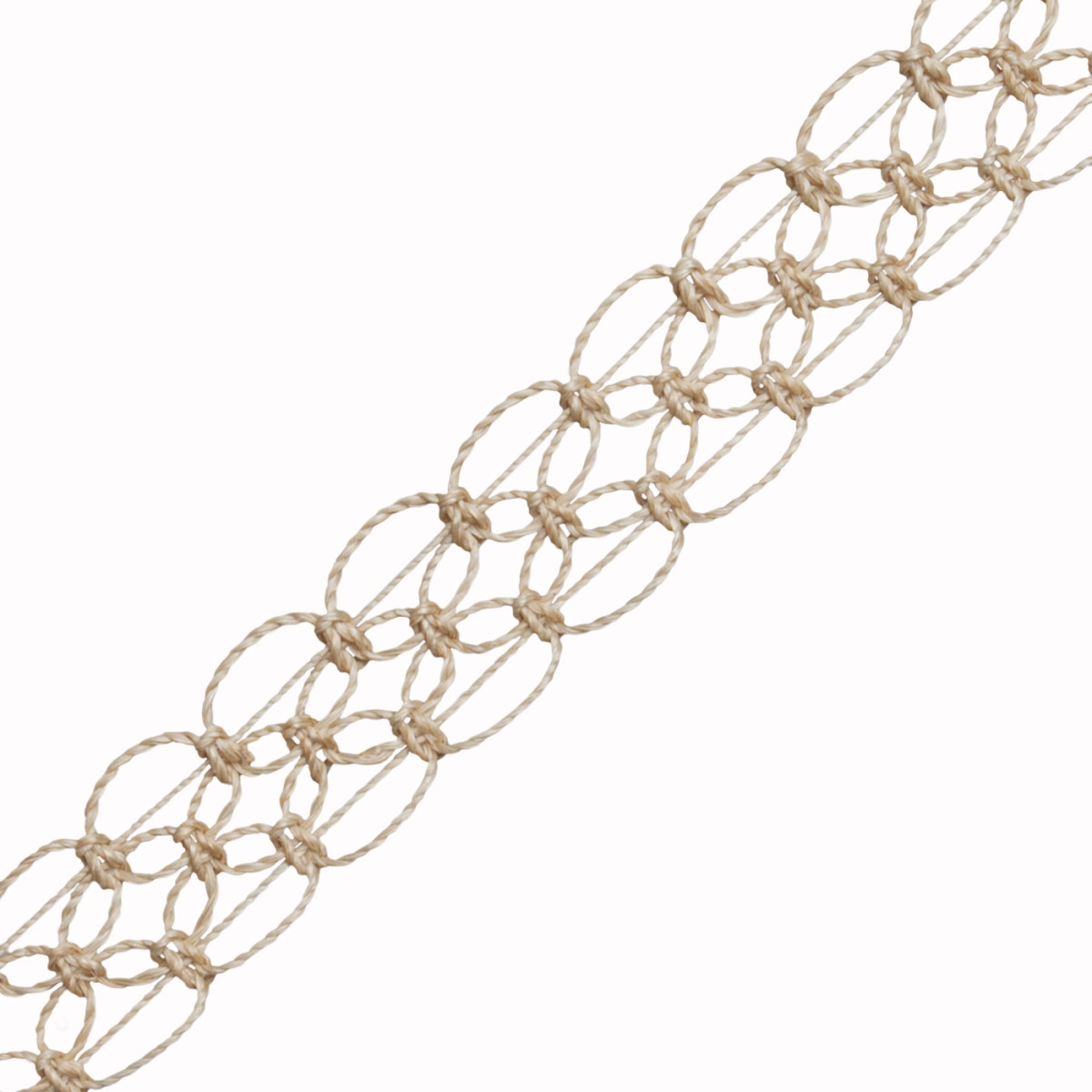 1" Borneo Macrame Braid 977-43327-NAT