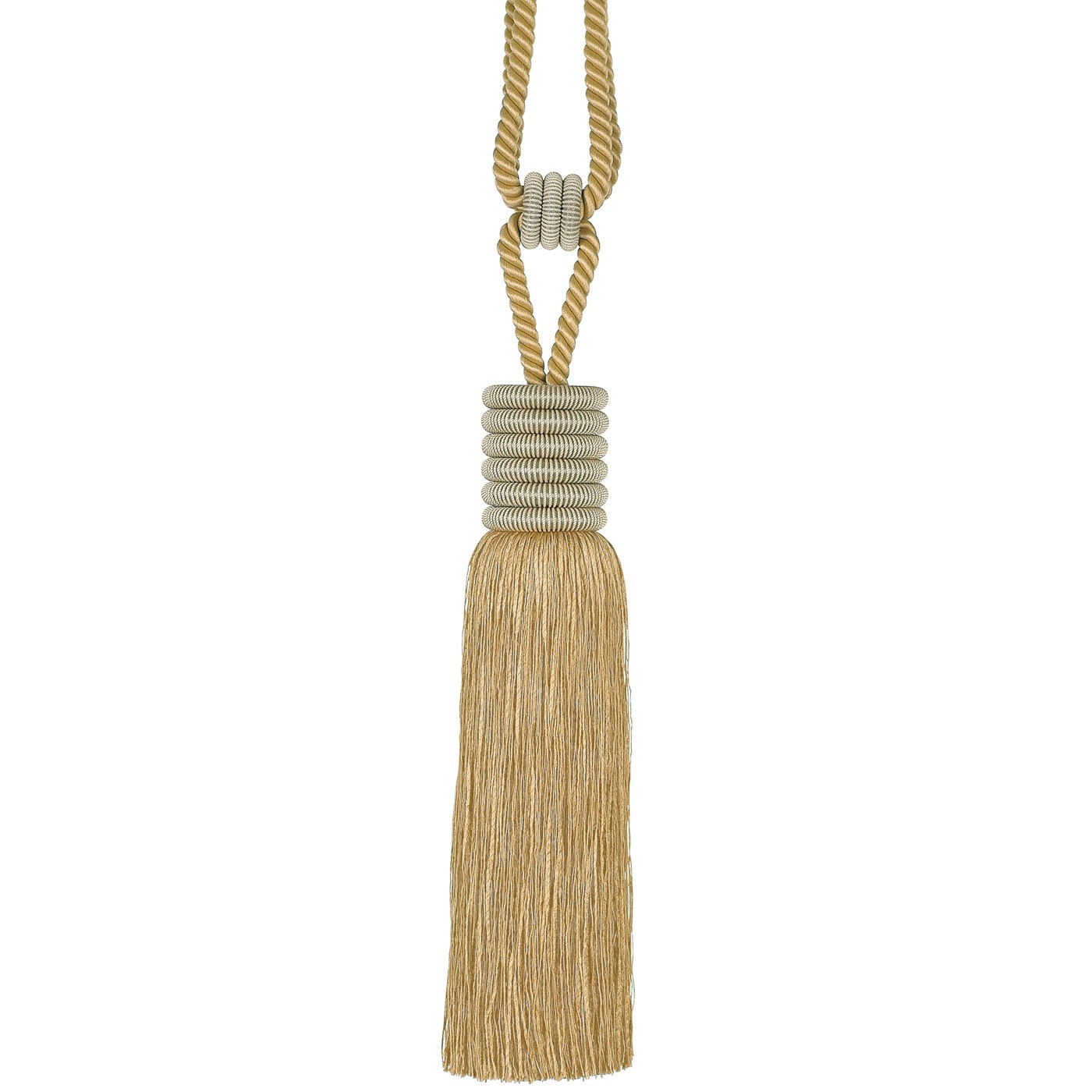1 Tassel Tie Back With Rings 35268-9100