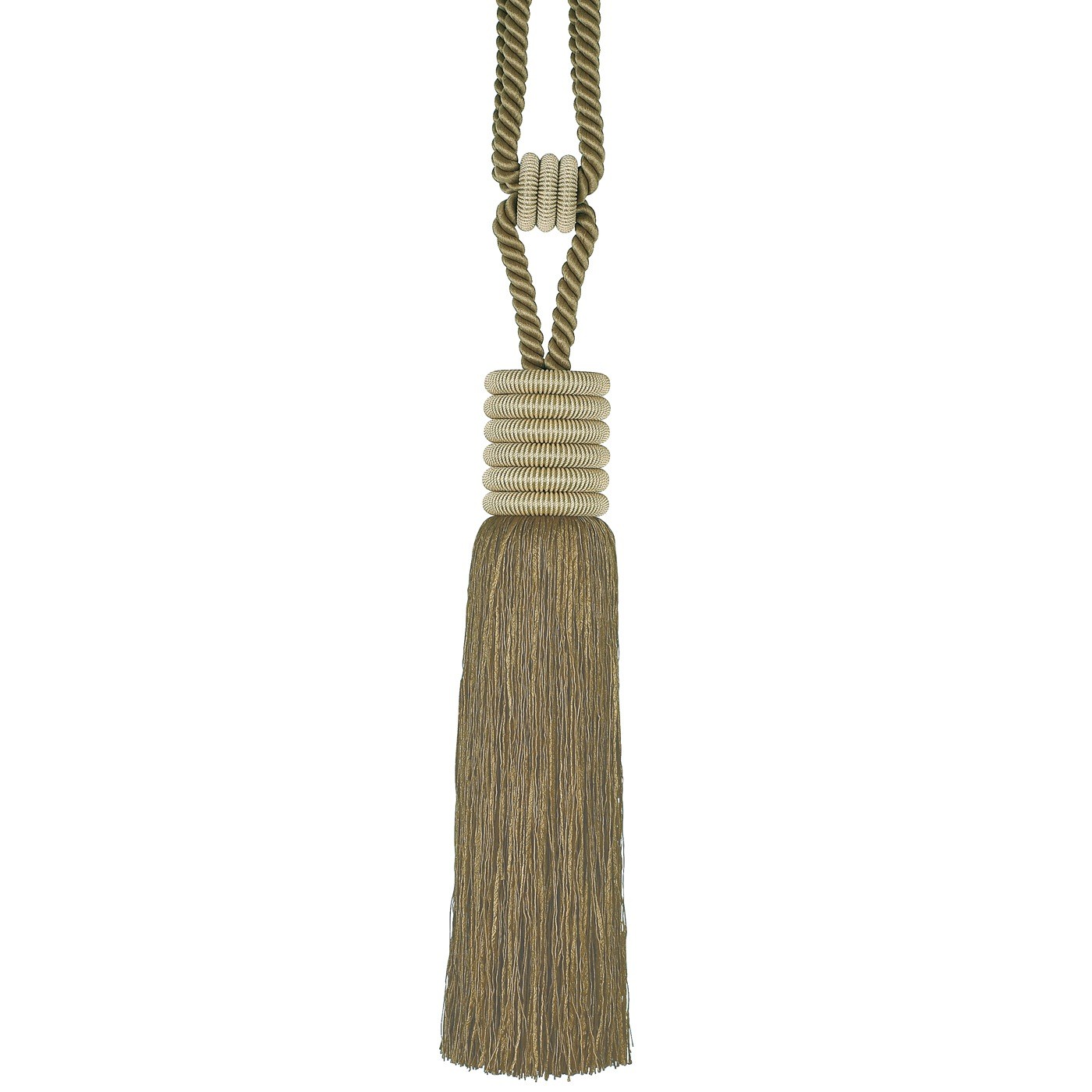 1 Tassel Tie Back With Rings 35268-9810