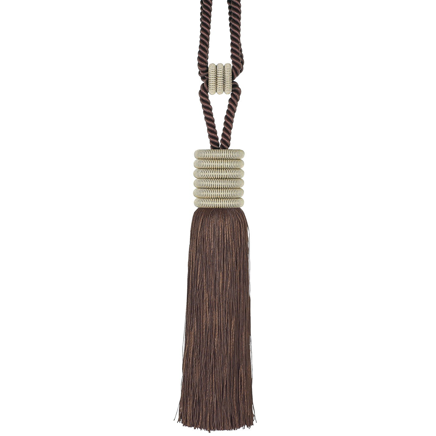 1 Tassel Tie Back With Rings 35268-9880