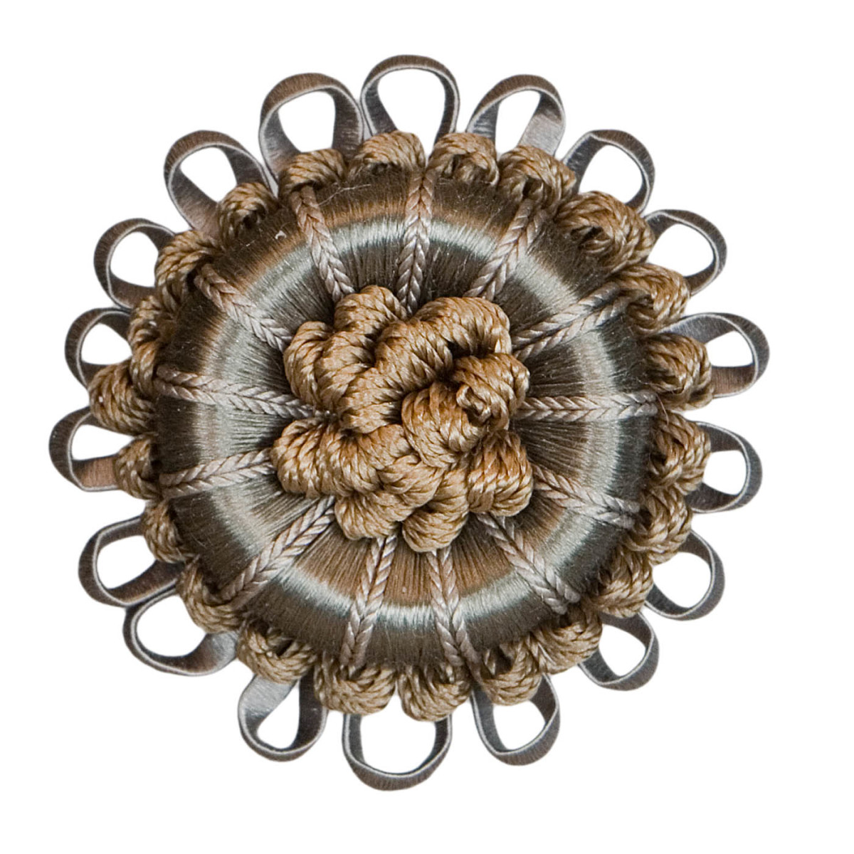 2.5" Normandy Silk Rosette 975-43149-04