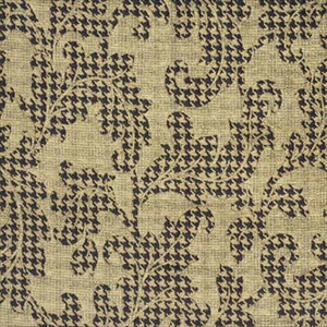 Acanthus Leaves Beige Chocolate Tan FD602K131