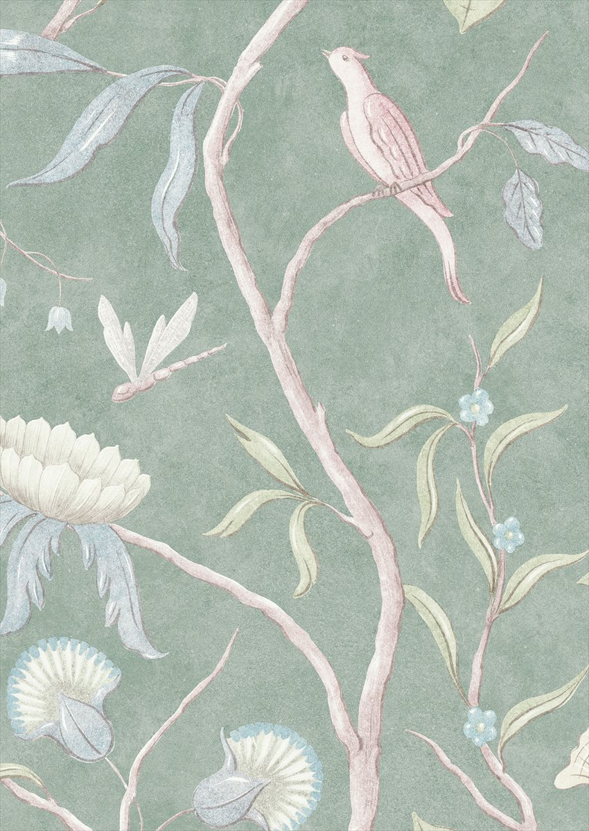 Adam's Eden Fresco Ceramic Wallpaper