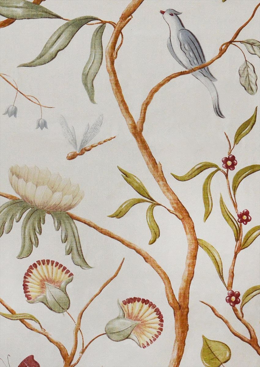 Adam's Eden Ivory Fabric