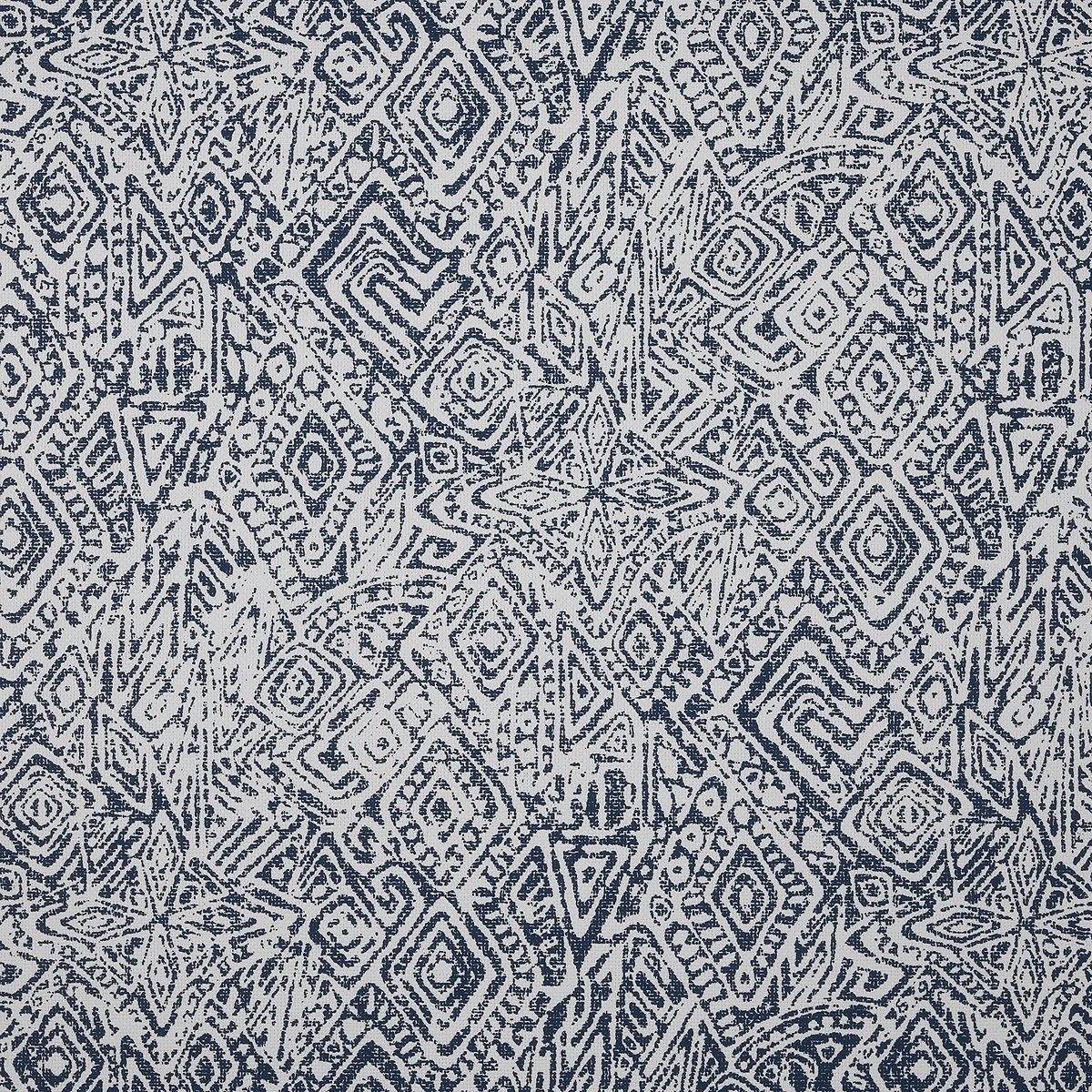 Africana Navy on White Paperweave 6147