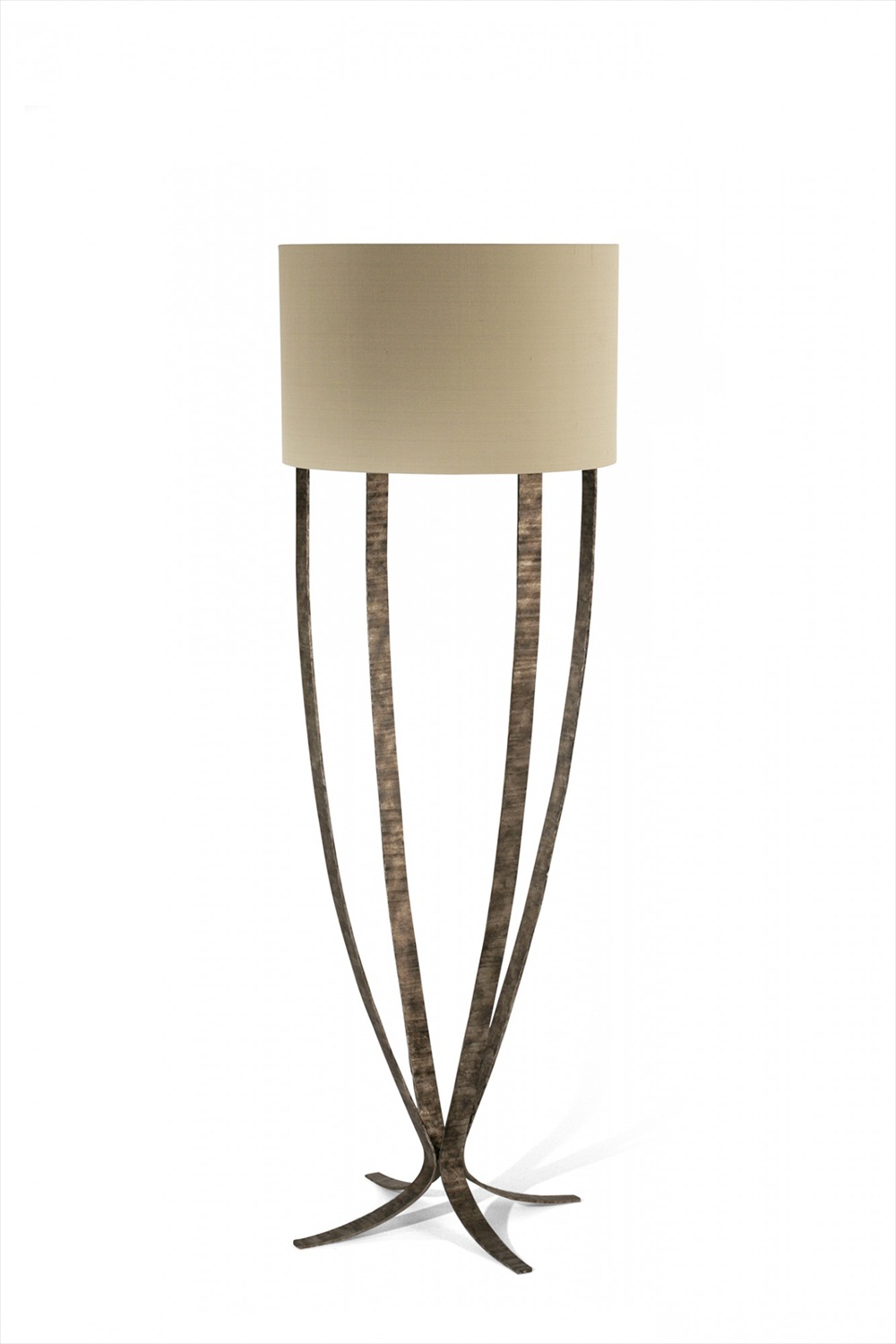Alfonse Floor Lamp MFL29L Burnt Silver