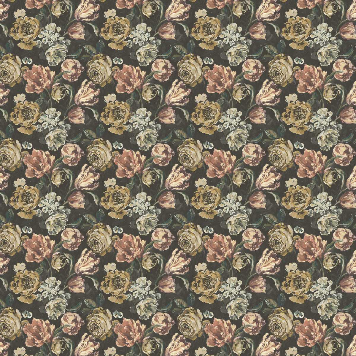 Bronte Wallpaper Raven Black 10
