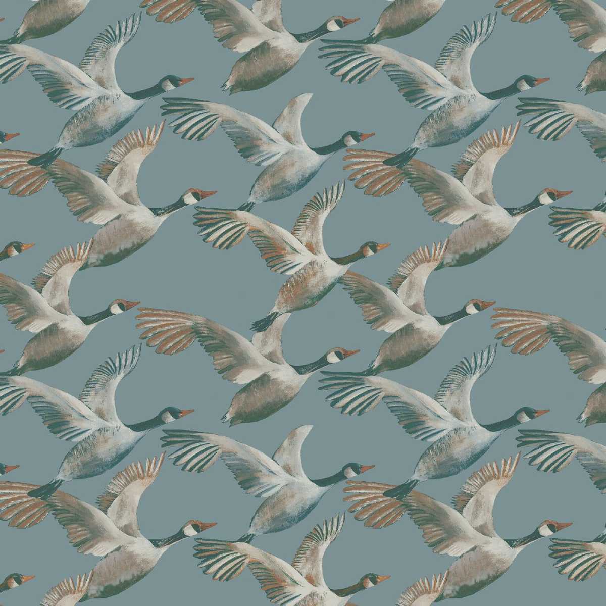 Skein Wallpaper Duck Egg 2