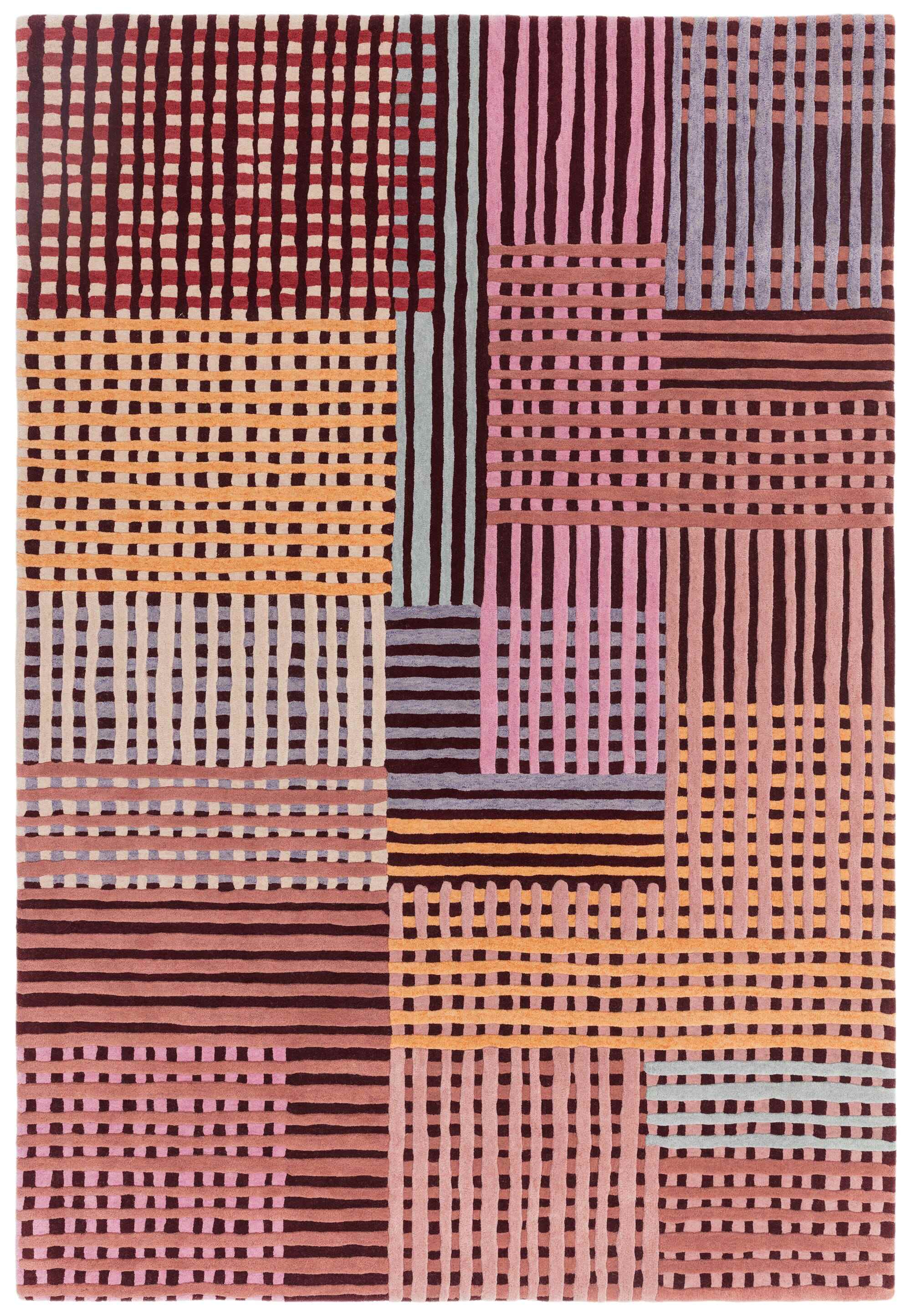 Aspect Red Multi Rug