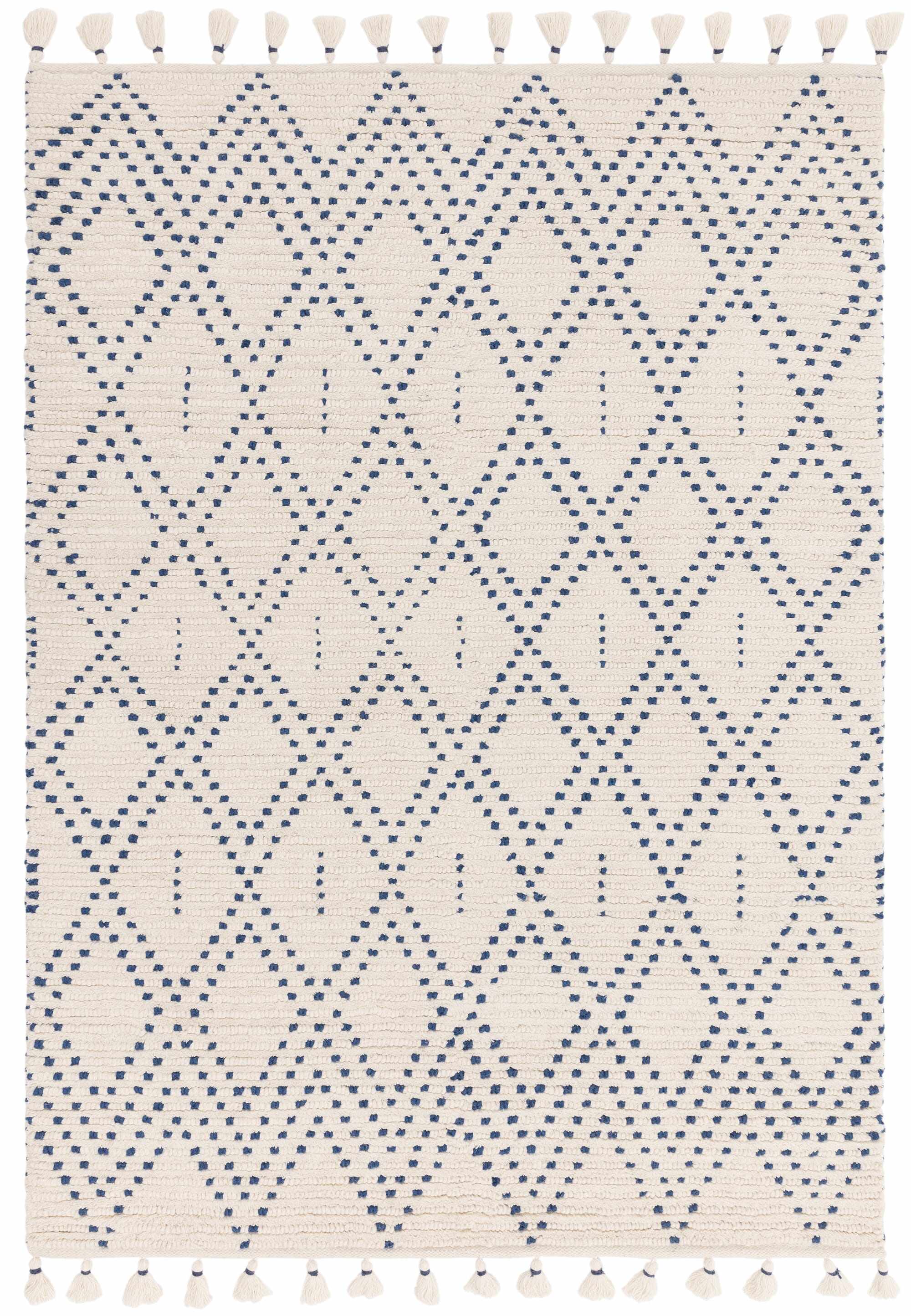 Nepal Cream Blue Rug