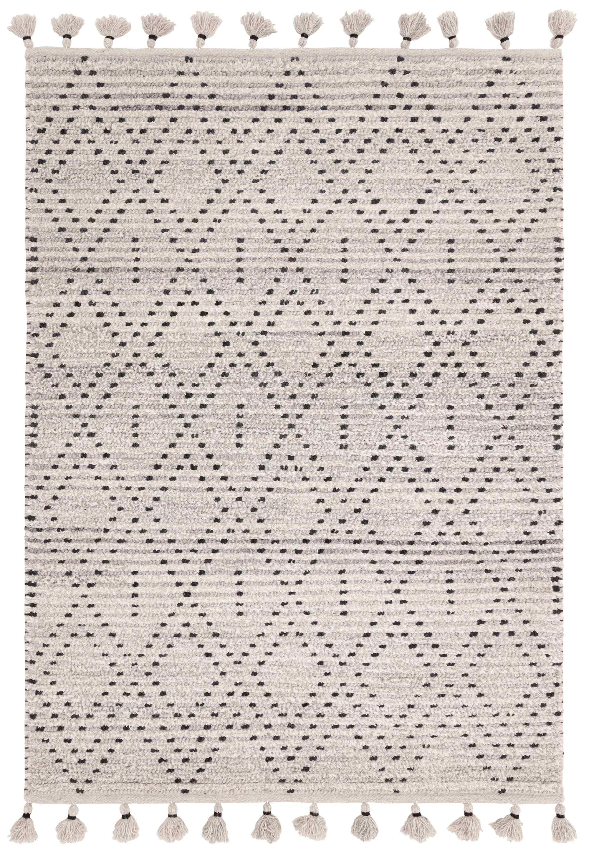 Nepal Grey Black Rug