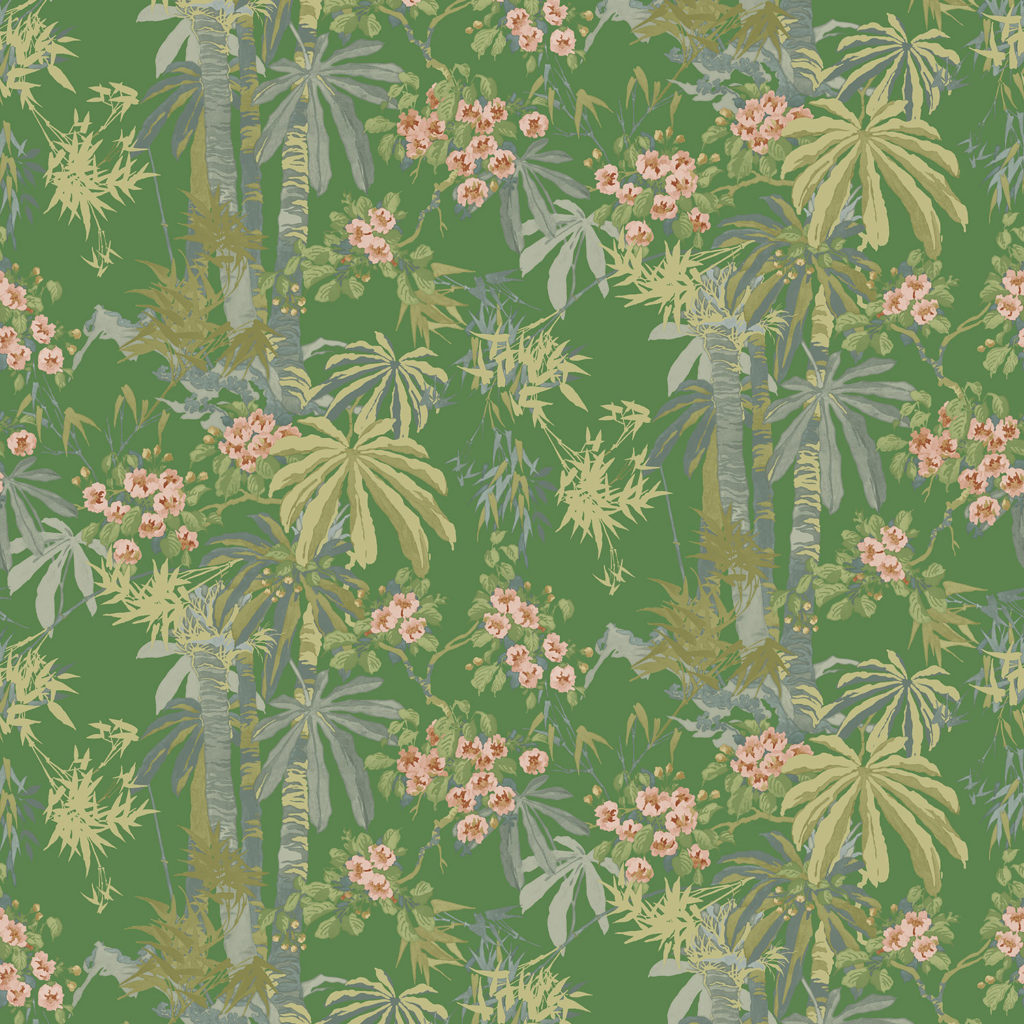 Bamboo Garden LW077-004 Emerald