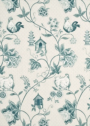 Bantam Toile Aqua PP50341-1