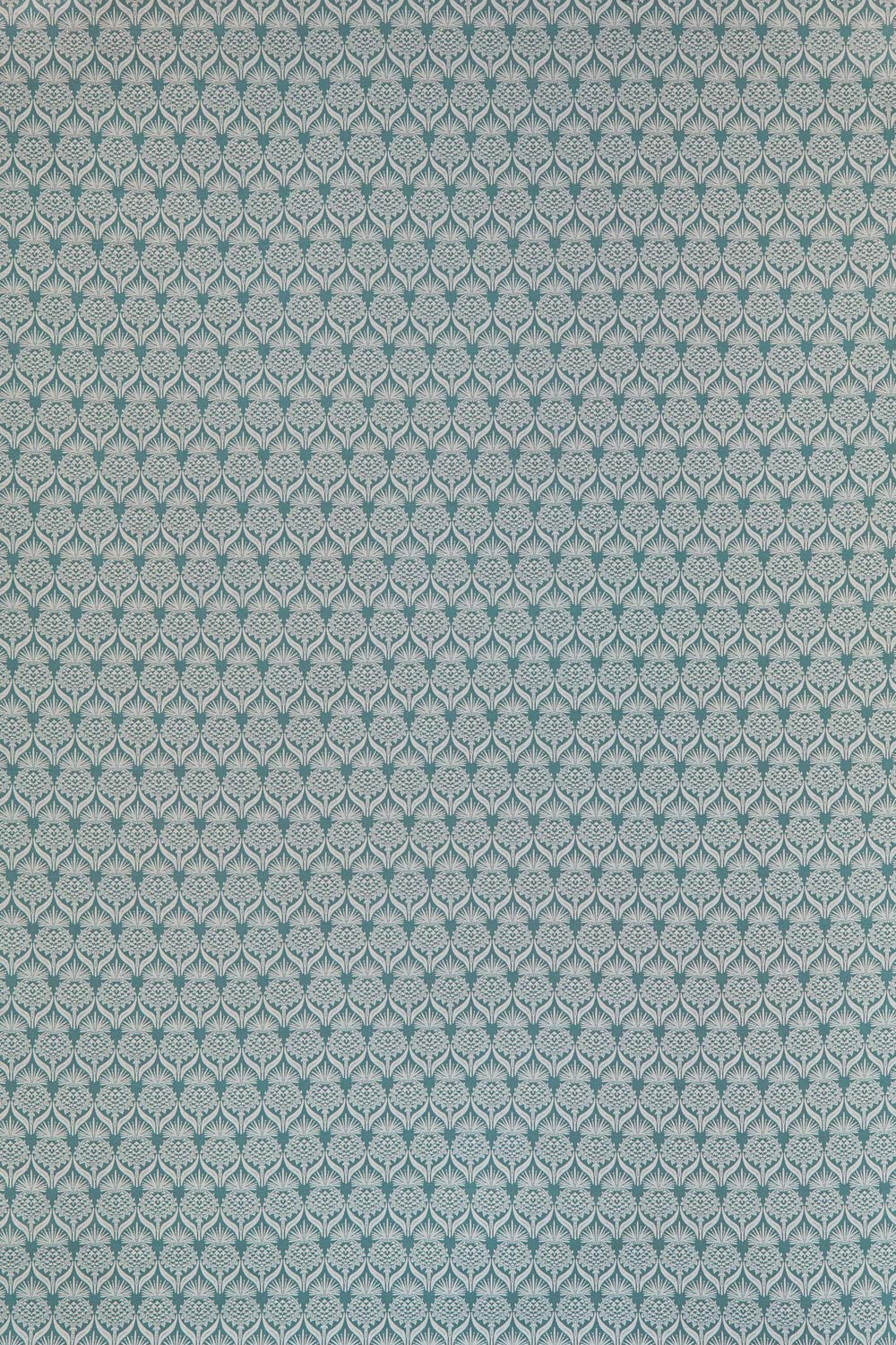 Artichoke Thistle Fabric Teal