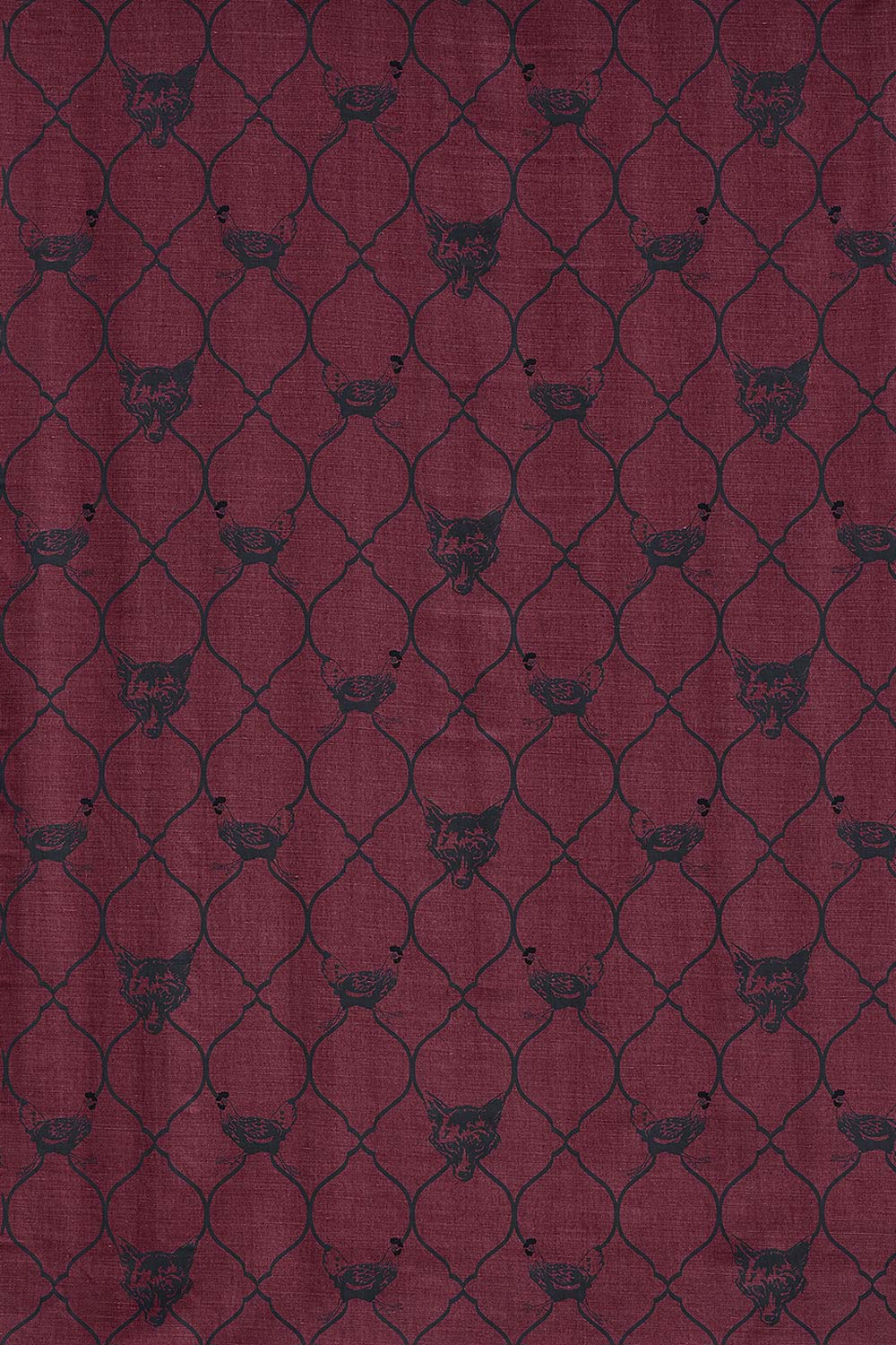 Fox And Hen Fabric Brick