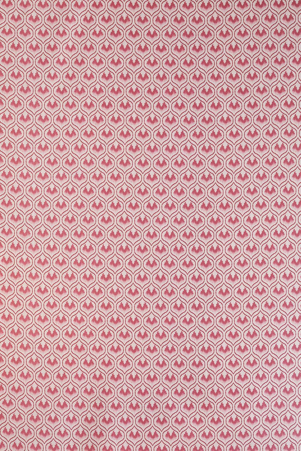 Ikat Heart Fabric Oxblood