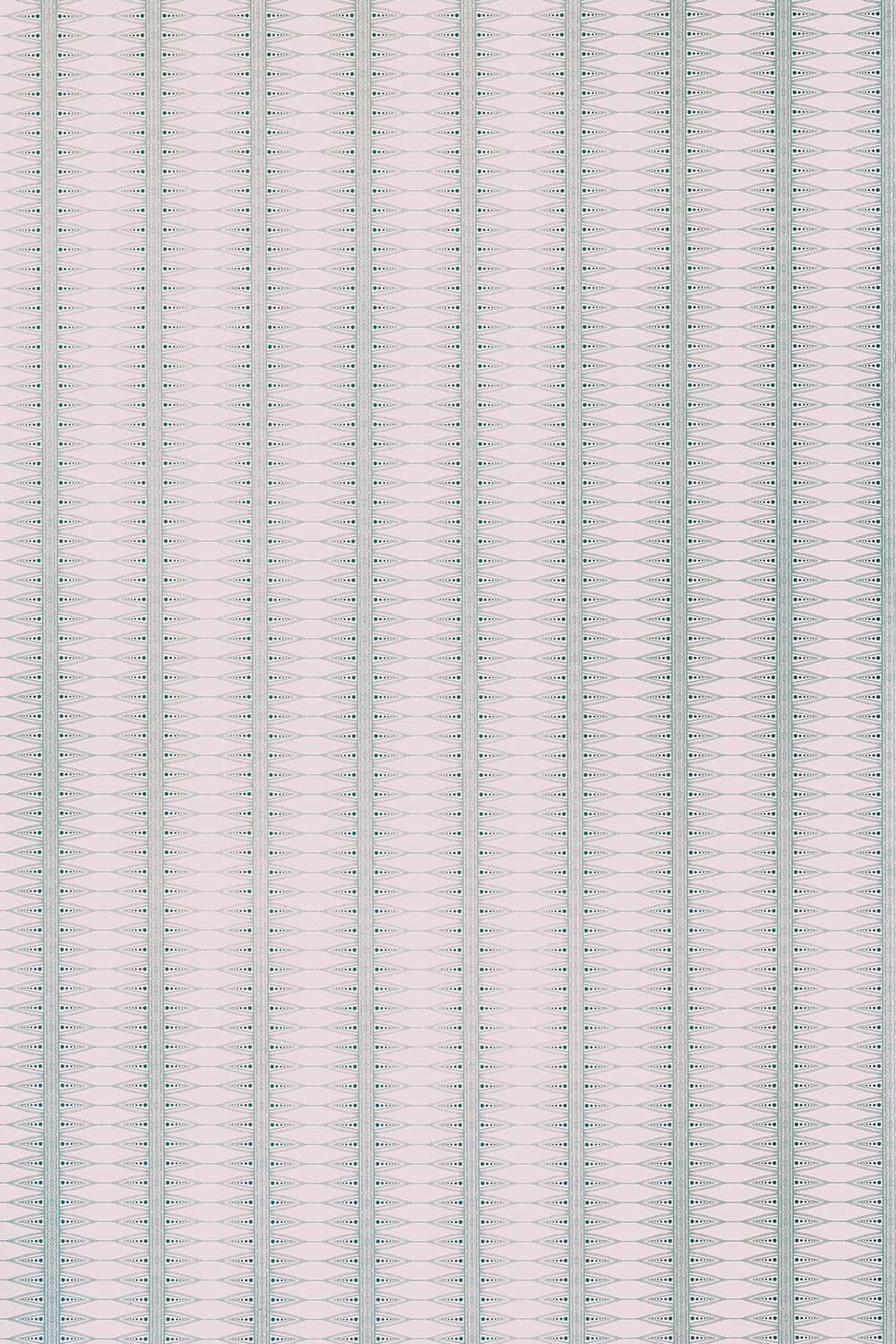 Indian Stripe Wallpaper Pink / Teal