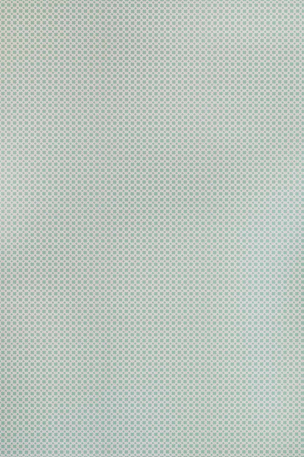 Lattice Cane Wallpaper Light Olive / Red