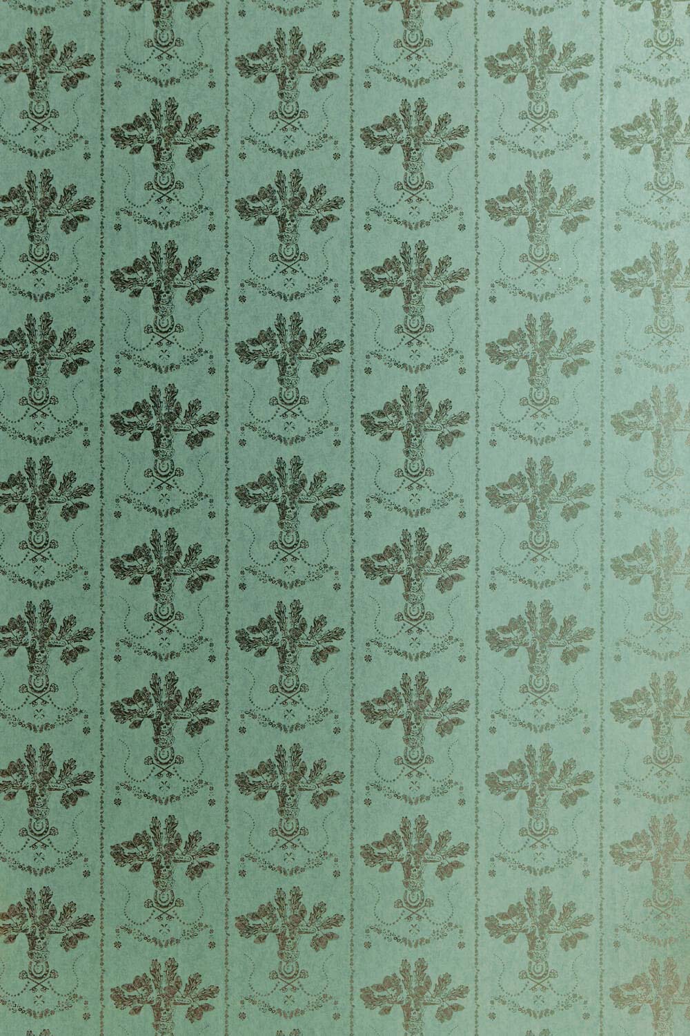 Lucky Charms Wallpaper Graphite On Denim