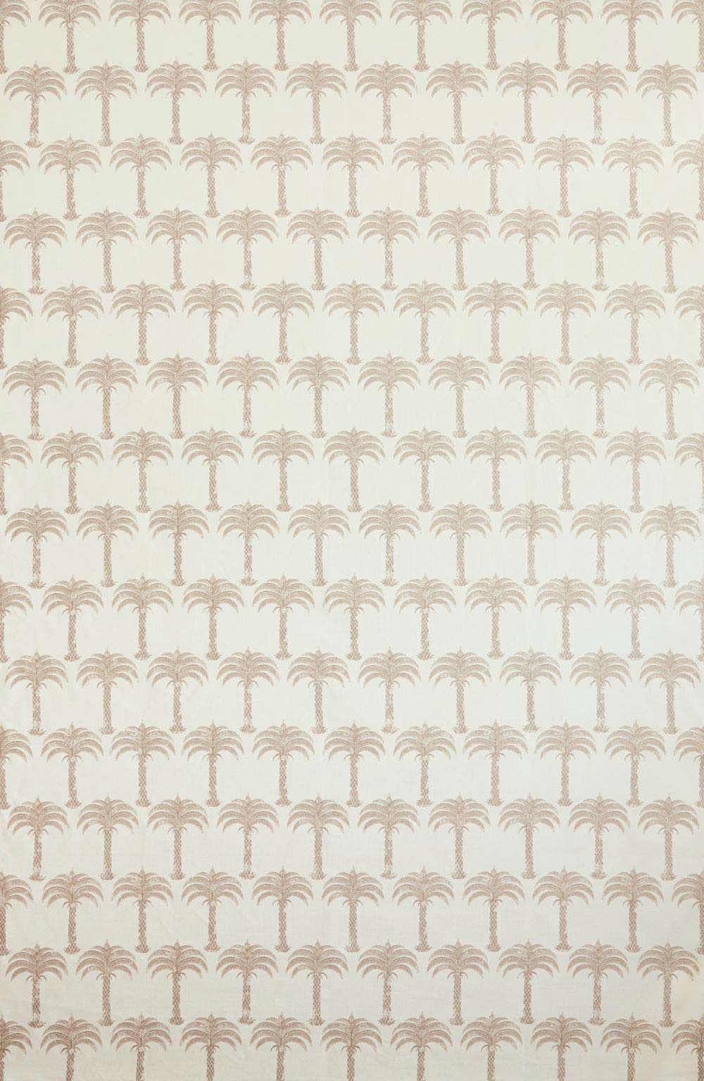 Marrakech Palm Fabric Soft Gold
