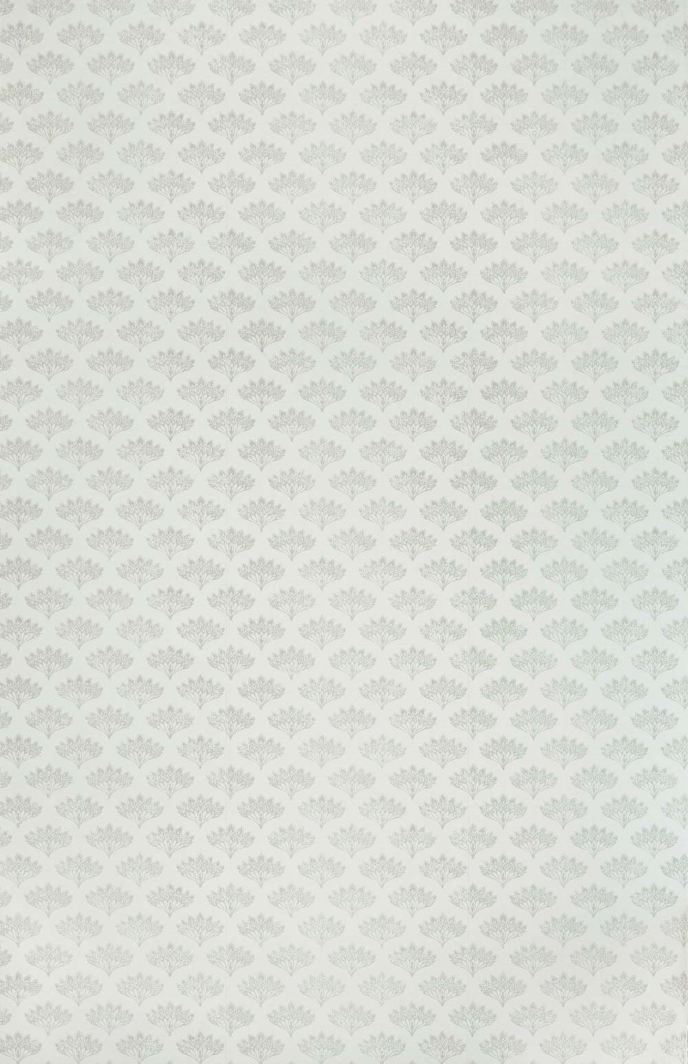 Peacock Wallpaper Grey