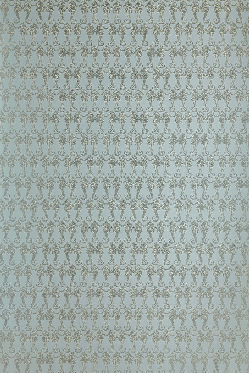Seahorse Wallpaper Eau De Nil
