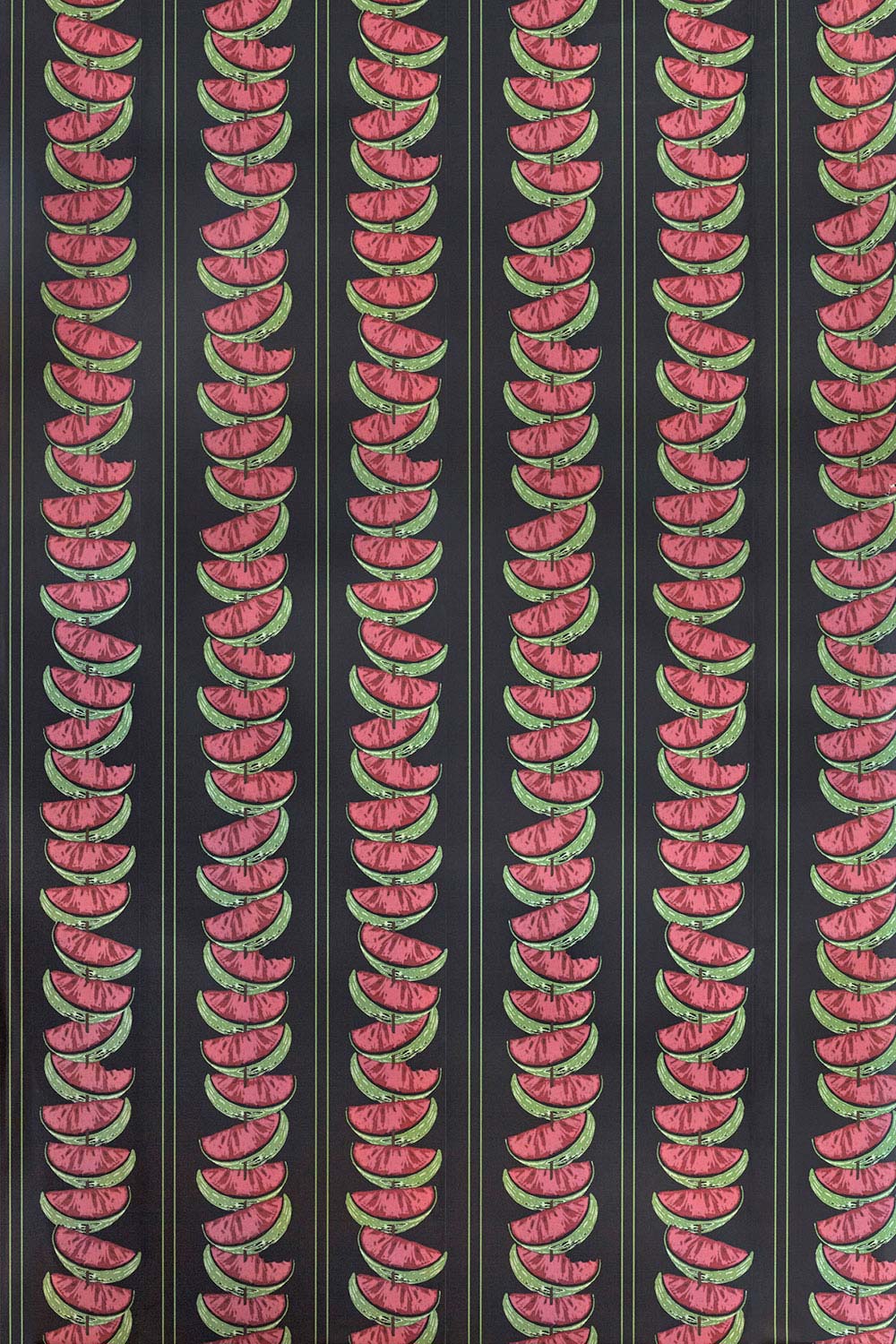 Watermelon Wallpaper Charcoal