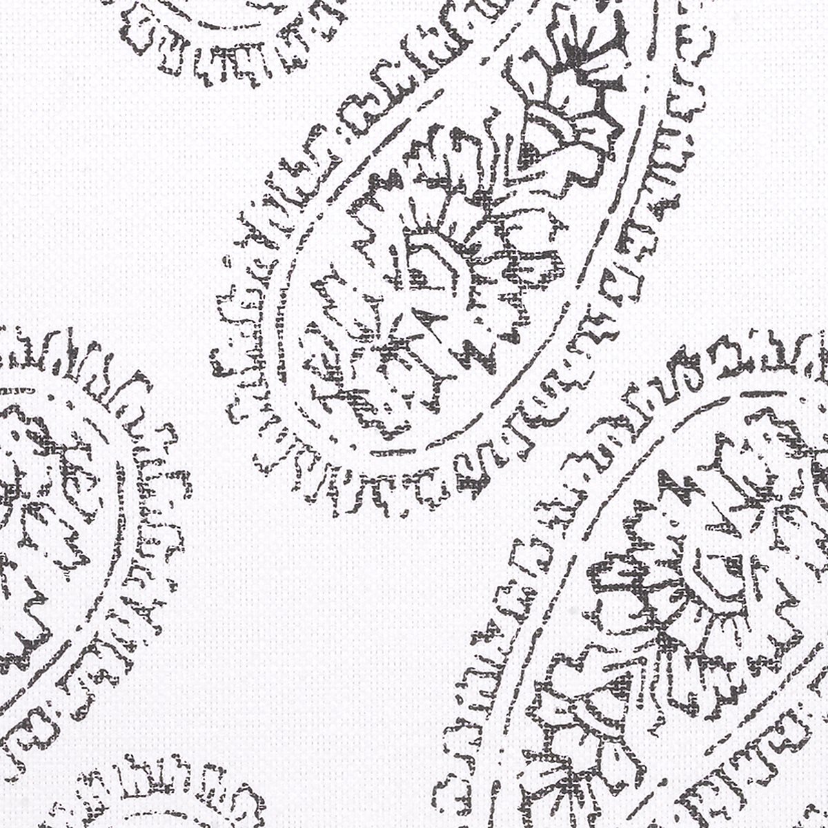Batik Chic Black on White Paperweave 5923