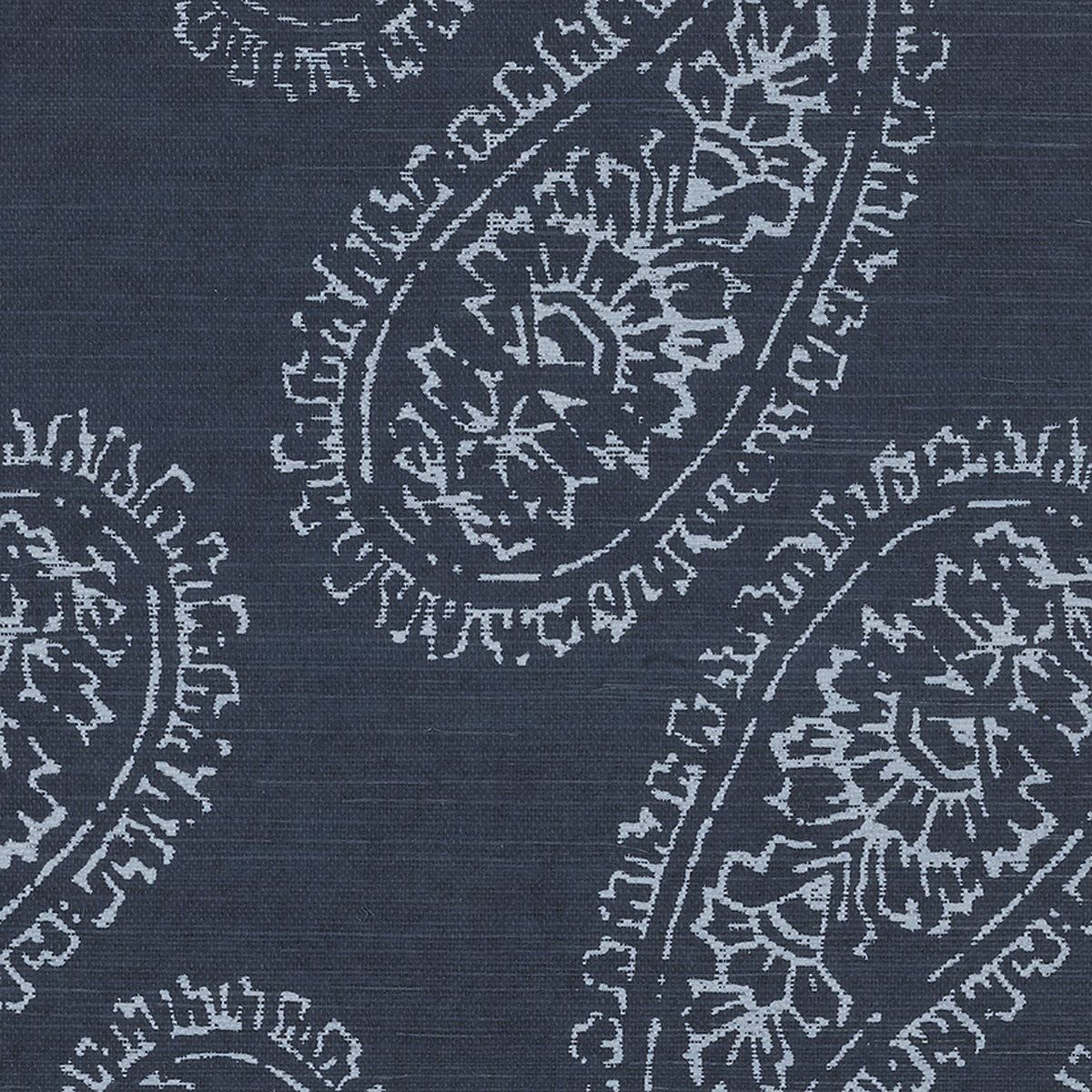 Batik Chic Blue on Peacock Manila Hemp 5928