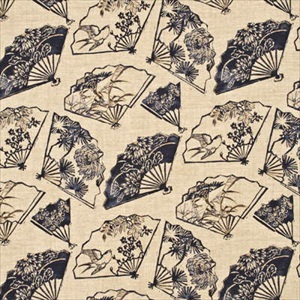 Batik Fans Indigo BP10312-1