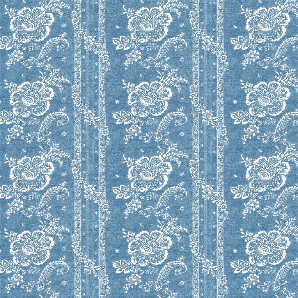 Batik Florette Chambray Blue FRL5014-02