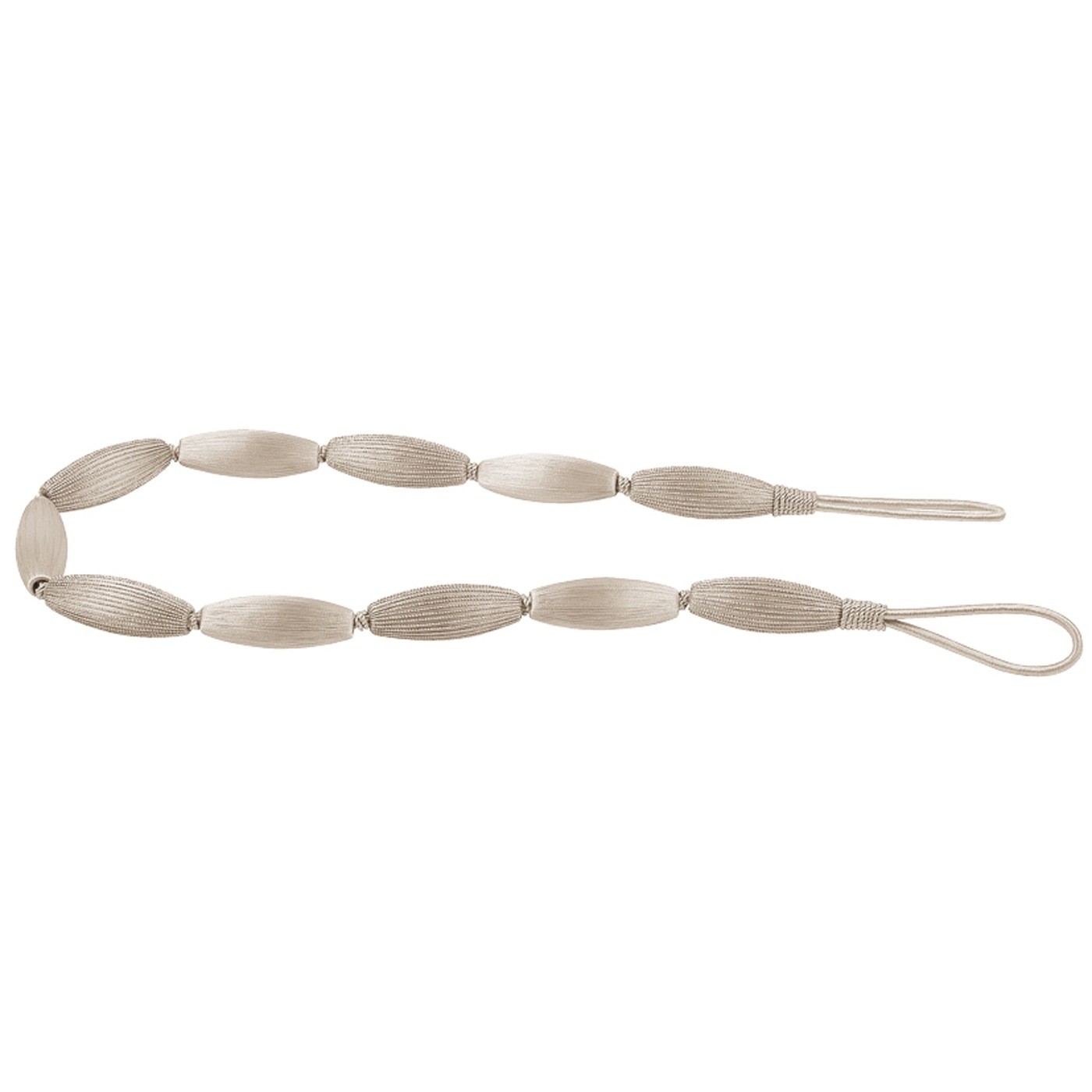 Beaded Cord Tie Back/Metal 35281-9920