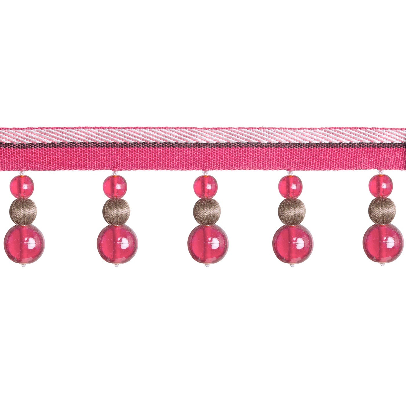 Beaded Fringe Opale 47mm 33280-9430