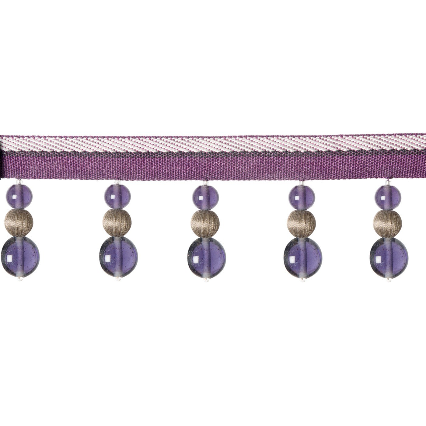 Beaded Fringe Opale 47mm 33280-9510