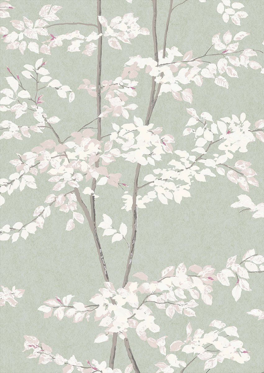Beech Jade Wallpaper
