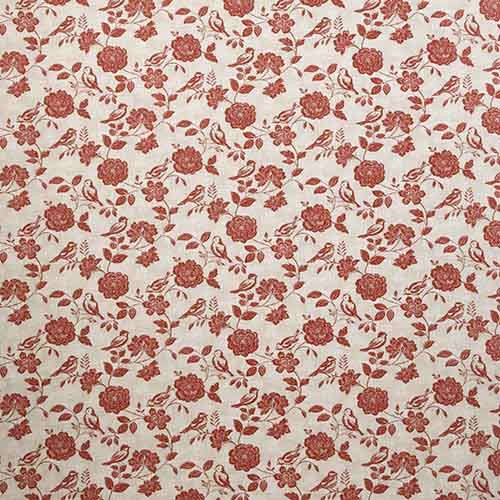 Bird Garden Print PVC Peony