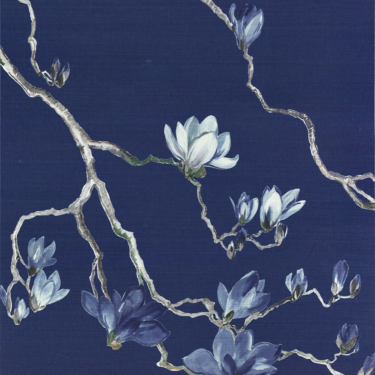 Blossom Porcelain Blue on Marshmallow Manila Hemp 6400