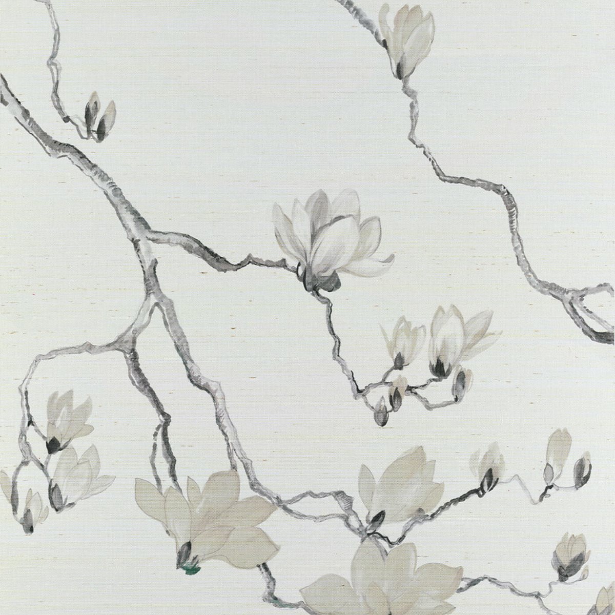 Blossom Taupe on Marshmallow Manila Hemp 6402