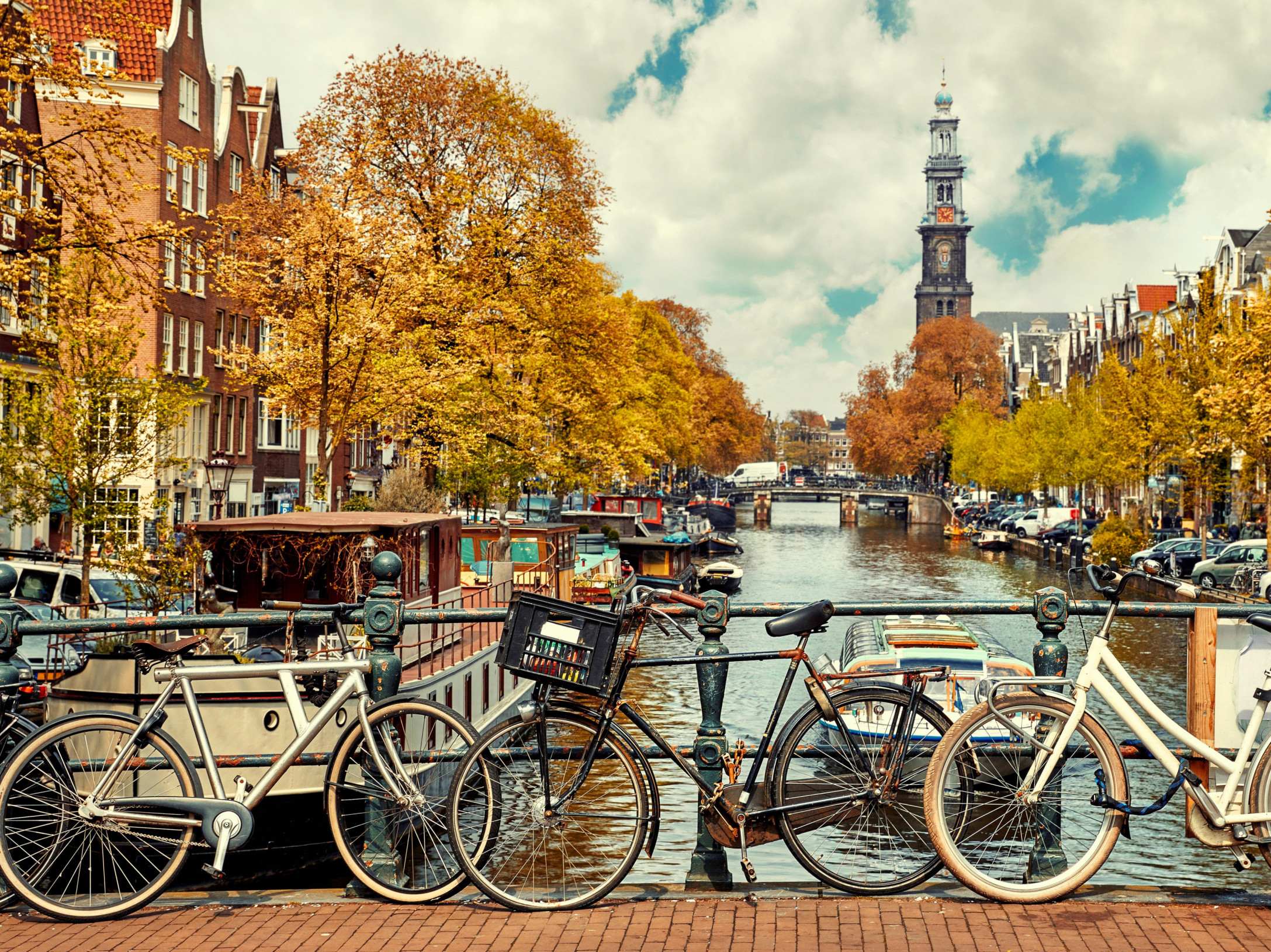 Bicycles in Amsterdam 300391