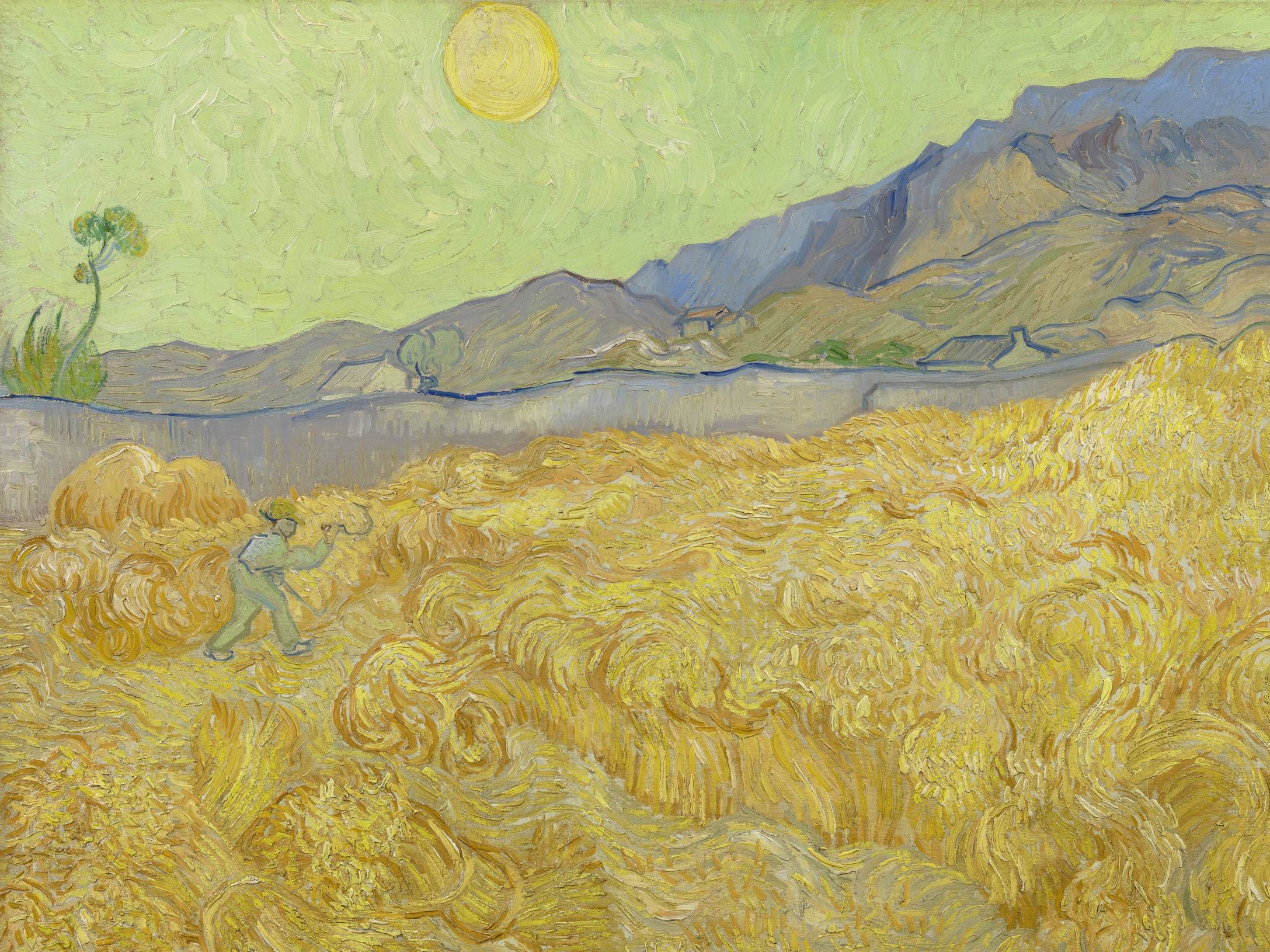 Wheatfield With a Reaper 200334