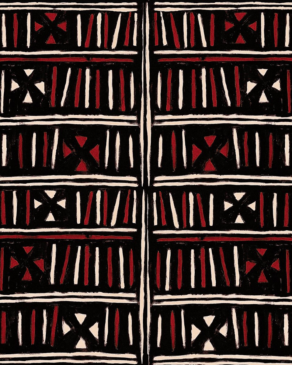 Bogolanfini Recoloured WP20500
