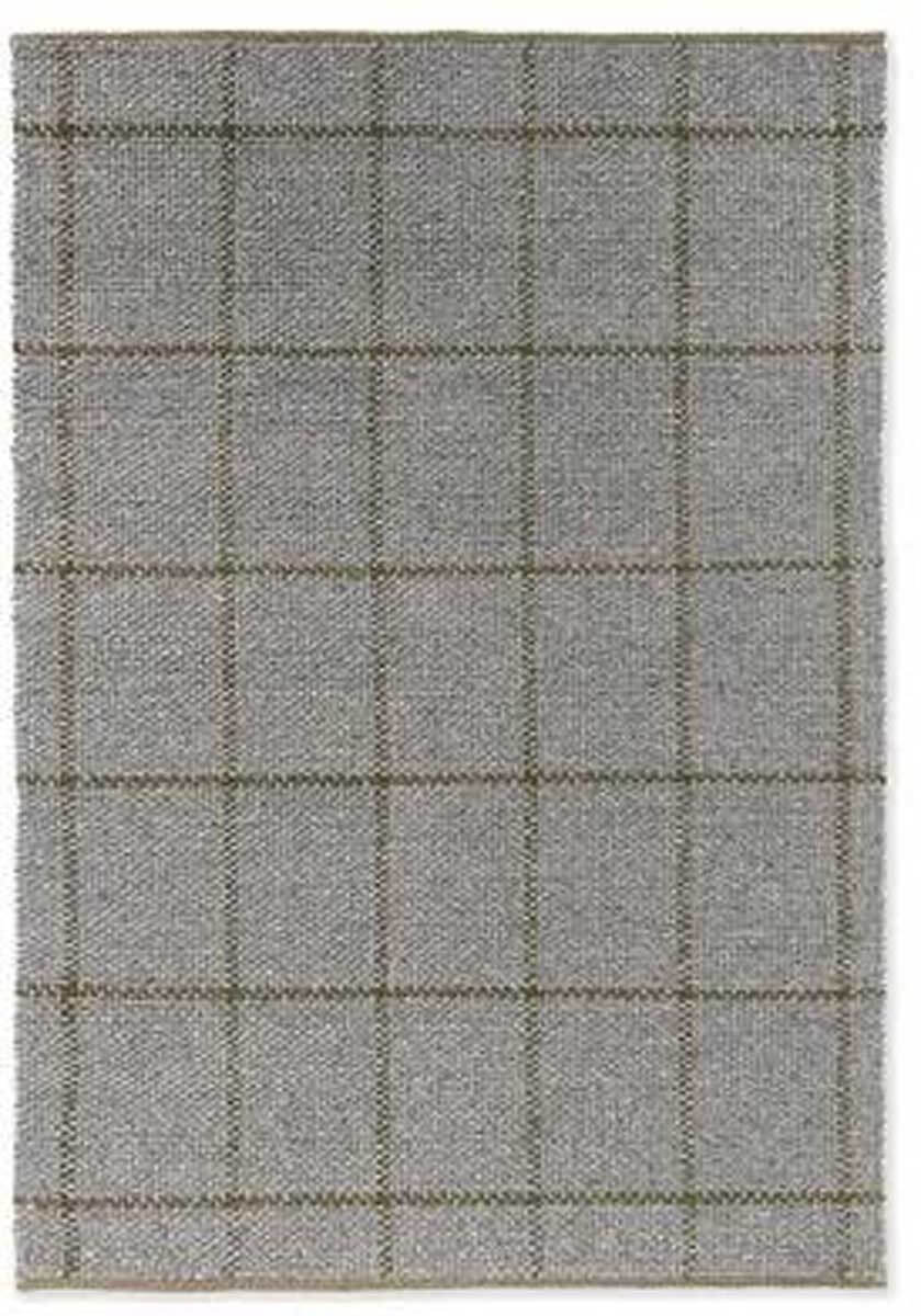 Craft Matter Check Slate Olive 049104 Rug