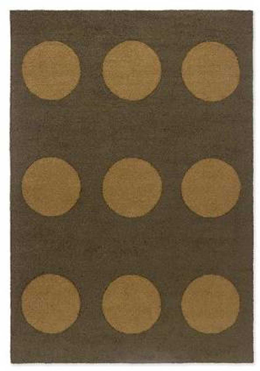 Festival Dots Olive Green 495817 Rug