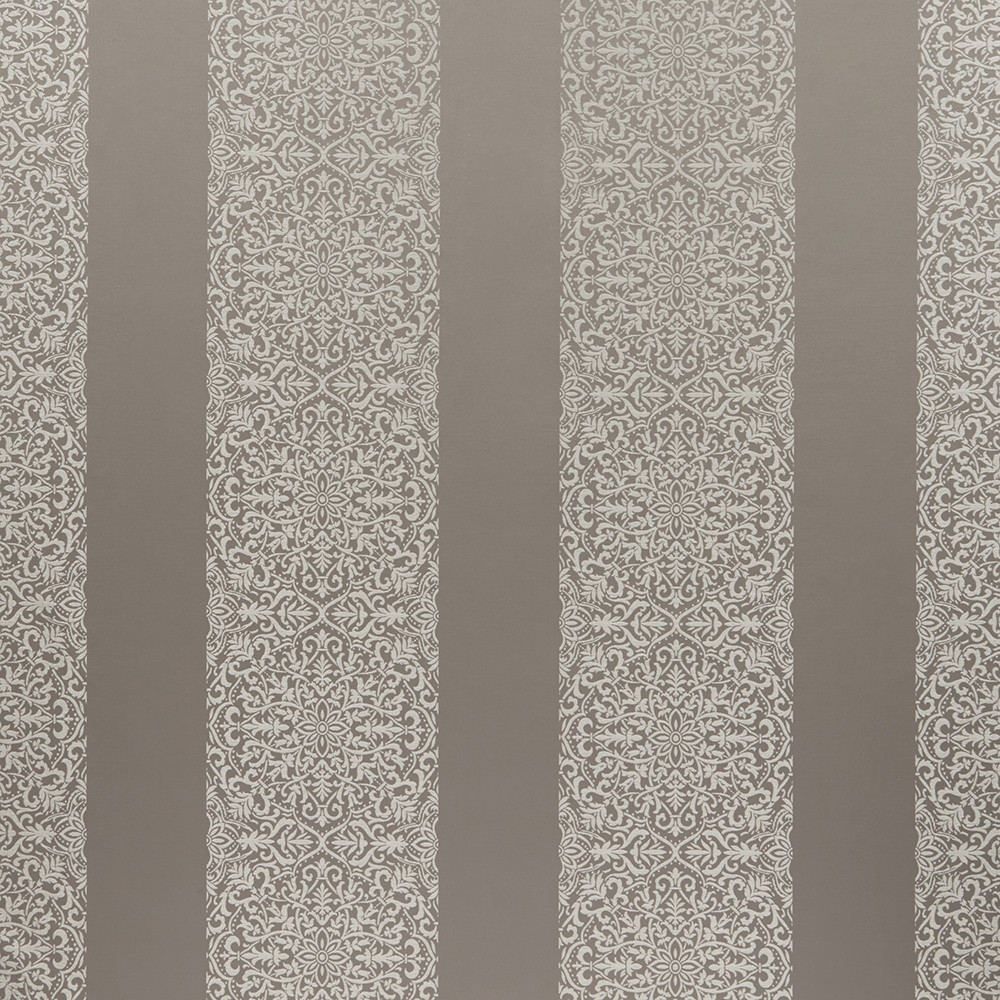 Brocade Stripe Ash Grey