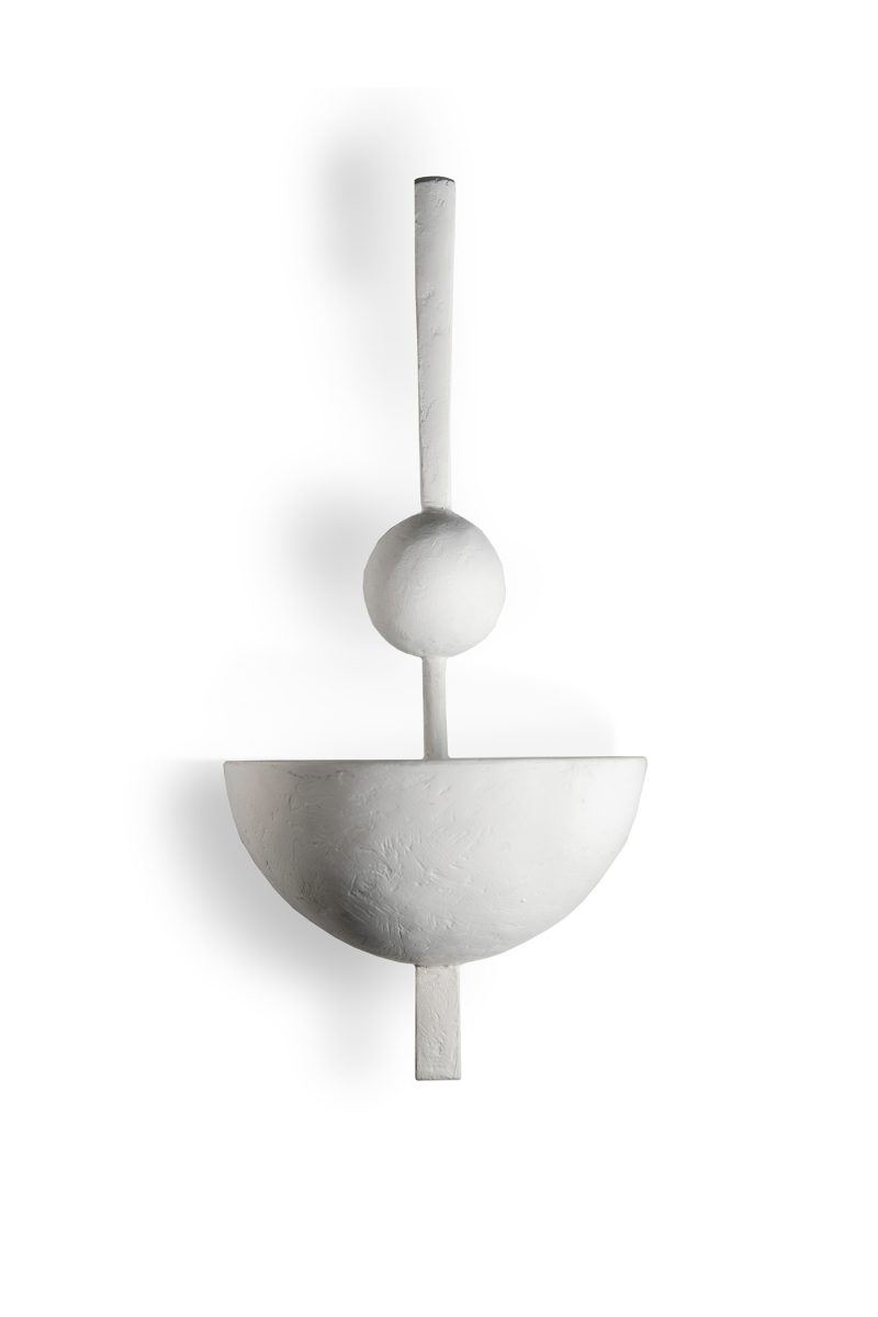 Bronte Wall Light TWL122 Plaster White