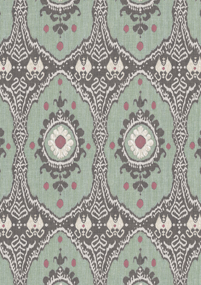Bukhara Eucalyptus Fabric