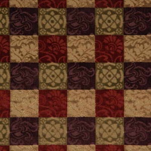 Cadenza Velvet Red Green Grape FD608V141