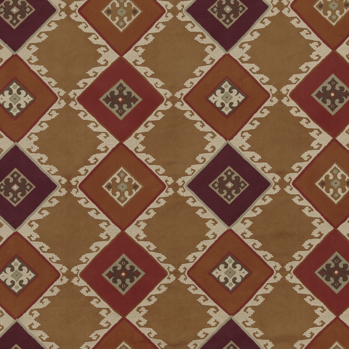 Celtic Herringbone Sienna or Plum FD298-M37
