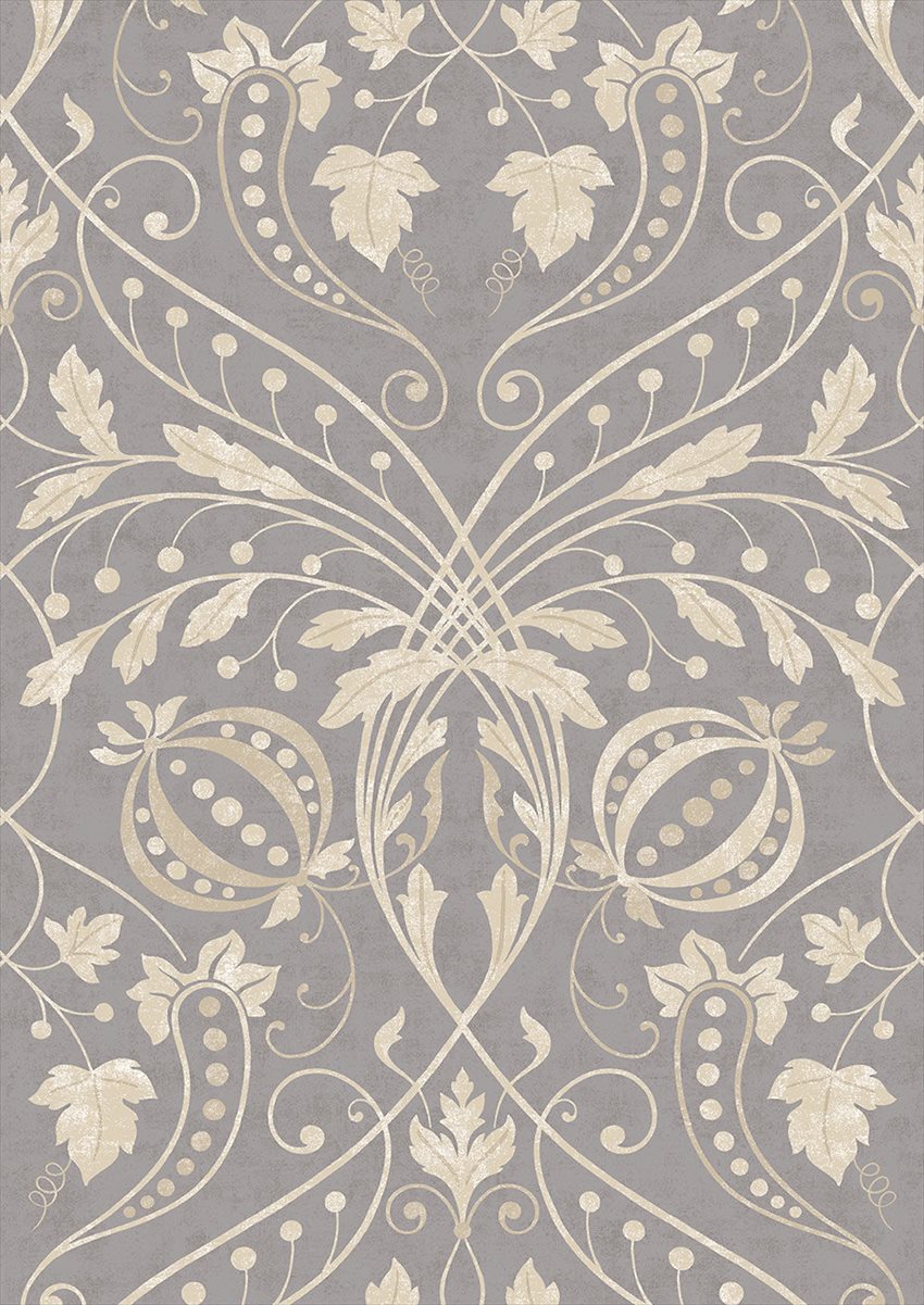 Chateau Gold Mink Wallpaper