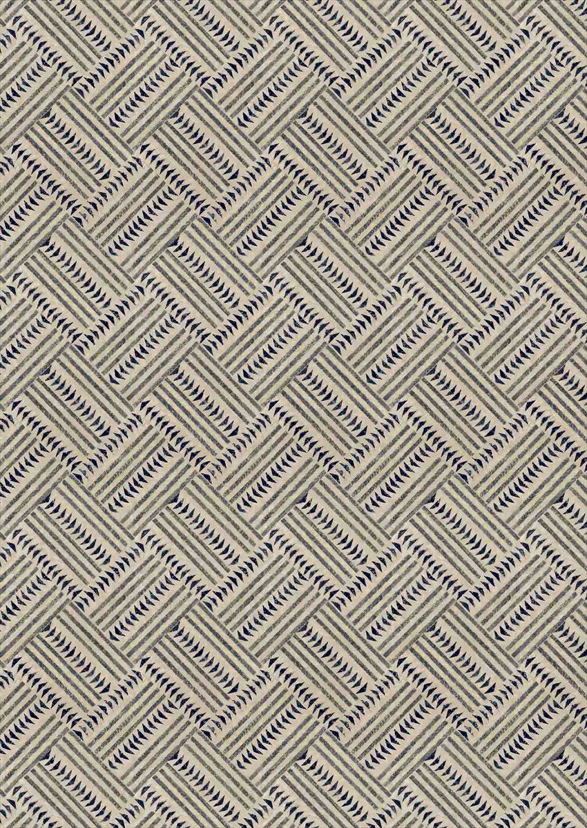 Checkerbox Charcoal Fabric